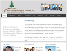 Tablet Screenshot of mccraypsychological.com